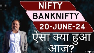 Nifty Prediction and Bank Nifty Analysis for Thursday  20 June 24  Bank NIFTY Tomorrow [upl. by Leak]