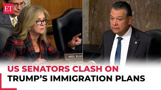 Mass deportation will crash US economy Senators clash on Trump’s illegal migration curb plans [upl. by Helbonnah91]