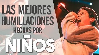 Las Mejores HUMILLACIONES Hechas Por NIÑOS En Batallas De Rap [upl. by Goldina]