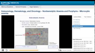 USMLE® Step 1 High Yield Hematology Microcytic Anemia [upl. by Nahtiek]