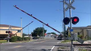 CSX L779 At Evers Street Crossing In Plant City Florida [upl. by Nayt370]