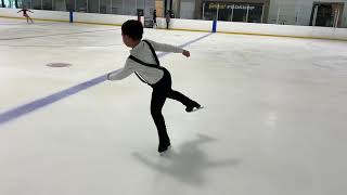 Bofan LiPreliminarySkating Skills [upl. by Nivak]