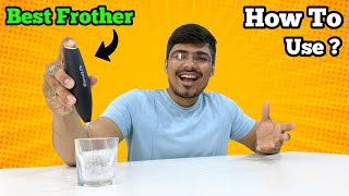 Best Frother in 2024  BlendLife Frother  BlendLife Frother Unboxing amp Review  How To Use Frother [upl. by Llednor548]