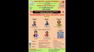 Session2  quotBinary Accreditation System of NAACquot by Dr CV Krishnaveni Kadappa on 13022024 [upl. by Levana609]