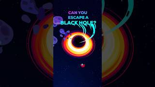 Can You Escape a Black Hole kurzgesagt shorts [upl. by Clie587]