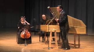 Jean Philippe Rameau quotLes Sauvagesquot and Tambourin for bassoon and basso continuo [upl. by Odnolor]