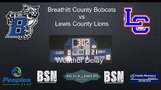 High School Football  Breathitt County vs Lewis County  09052024 [upl. by Bronder658]