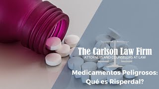 Medicamentos Peligrosos Qué es Risperdal [upl. by Reinwald]