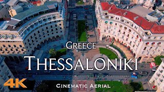 THESSALONIKI 🇬🇷 Θεσσαλονίκη Drone 4K Aerial Saloniki [upl. by Onaicilef88]