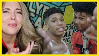 NLE Choppa  Shotta Flow Remix ft Blueface Dir by ColeBennett  MUSIC VIDEO REACTION [upl. by Anilys]