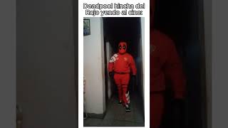 DEADPOOL DE INDEPENDIENTE YENDO AL CINE shorts deadpool wolverine marvel cosplay cosplayer [upl. by Irabaj963]