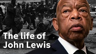 The life of US civil rights hero John Lewis [upl. by Nivrek]