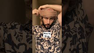 How to wrap 1million headband arabic shorts viral [upl. by Wat]