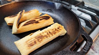 TAMALES BREAKFAST  Food VLOGMAS Day 1  Tamales Breakfast And Cafecito [upl. by Nhguahs]