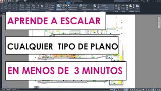 Como escalar en Autocad desde Layout bien explicado  2020 [upl. by Issac]