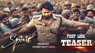 Spirit New 2024 Released Full Action Movie  Prabhas New Released South Indian Hindi Dubbed Movie [upl. by Eylhsa185]