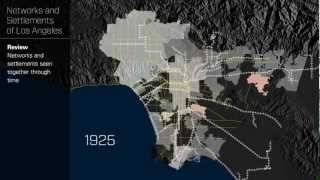 Networks and Settlements of Los Angeles [upl. by Rosamund80]