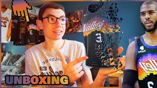 UNBOXING  Maillot NBA Phoenix SUNS City Edition [upl. by Enylecoj284]