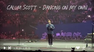 Calum Scott  Dancing On My Own guest performance at Ed Sheeran’s ÷X TOUR 2024 Osaka Bound [upl. by Bourne]