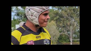 Burdekin Roosters Vs Centrals Tigers gold U16 [upl. by Derriey]