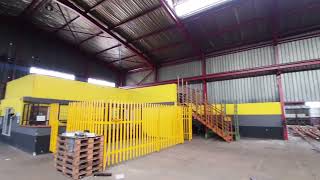 1200m2 Factory With Cranes Available To Let in Wadeville Germiston [upl. by Aihsyak]