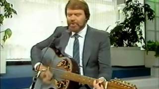 Glen Campbell Sings quotGalvestonquot soft acoustic version [upl. by Anahsohs409]