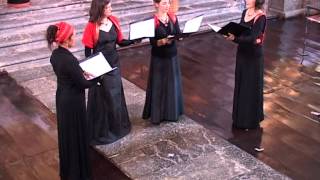 KYRIE Guillaume de Machaut  QUATUOR MELIADES [upl. by Akemet]