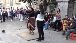 Flamenco dance 9 in Granada 2015 [upl. by Esenwahs513]