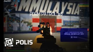 PDRM PATROL 6  ROBLOX BANDAR  POLIS PDRM MALAYSIA [upl. by Juna301]