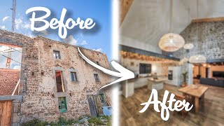 TIMELAPSE 3 YEARS RENOVATION OLD FARM 1820  TIMELAPSE RENOVATION CORPS DE FERME 1820 [upl. by Itirp]