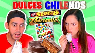 SANDRA SE COME MI DULCE FAVORITO  PROBANDO DULCES CHILENOS ft SandraCiresPlay [upl. by Ardnot139]