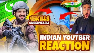 Indian YouTuber react on my gameplay 😱 PUBG mobile  rock Op [upl. by Rudelson]