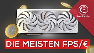 DIESE Grafikkarten LIEFERN die MEISTEN FPS PRO Euro Die BESTEN High END Grafikkarten 2024 [upl. by Alomeda]