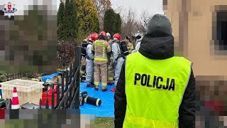 Tragedia w Tomaszowie Lubelskim Cała rodzina zatruła się nie żyje 2letnie dziecko [upl. by Obidiah805]