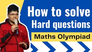 How to solve hard problems asked in Maths Olympiad RMOINMO  Kalpit Veerwal [upl. by Xet71]