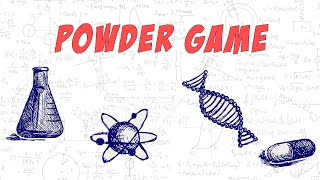 POWDER GAME  JOGO DIFERENCIADO Physics Simulator [upl. by Madriene]