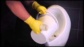 Waterless Urinals  Easiest Maintenance by URIDAN®mp4 [upl. by Zerep]