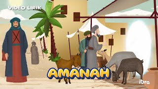 Video Lirik quotIBRAquot  Amanah [upl. by Aronle]