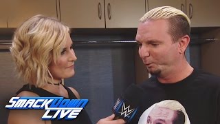 A very nervous James Ellsworth prepares for his WWE World Title Match SmackDown LIVE Oct 18 2016 [upl. by Yardna]