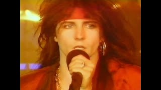 LA Guns  Malaria Music Video 1980s Glam Hair Metal Band Tracii Guns Cocked amp Loaded HD [upl. by Bettine]