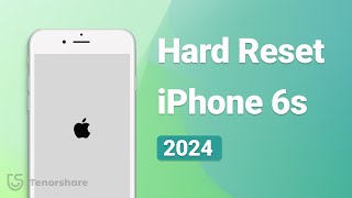 How to Hard Reset iPhone 6s and Older iPhone 2024 [upl. by Thalassa]