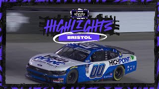 Cole Custer dominates to win Xfinity Series race at Bristol [upl. by Boonie534]