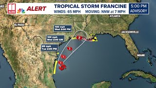 11Alive Weather Impact Alert  Francine could bring storms later this week [upl. by Nanice]