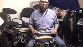 Drum Lesson on the Halftime Shuffle [upl. by Auahsoj38]