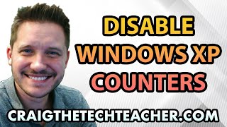 Disable Performance Counters on Windows XP [upl. by Revkah]