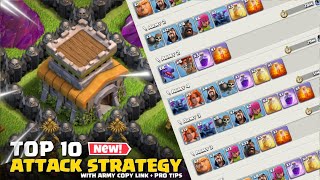 Top 10 Best Th8 Attack Strategy 2023  Town hall 8 Best Army in Clash of Clans [upl. by Bathesda3]