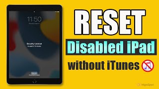 How to Reset Disabled iPad without iTunes 2023 [upl. by La Verne]