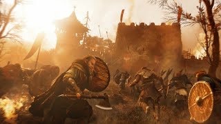 Assassins Creed Valhalla Siege Music Caustow Castle Einar Selvik [upl. by Gilson]