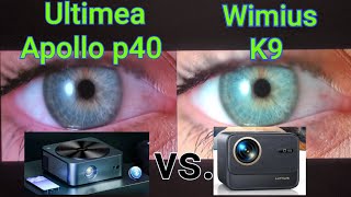 Ultimea Apollo p40 vs Wimius K9 porównanie wyświetlanego obrazu [upl. by Pippa549]