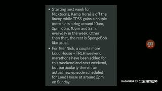 Updates on Nicktoons and TeenNick [upl. by Mcleod140]